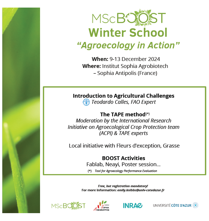 Boost agroecology in action